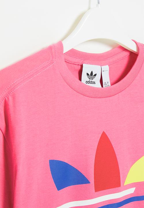 adidas Originals - Bold cropped tee y - rose tone