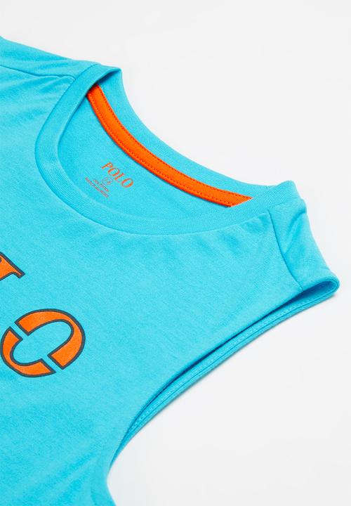 POLO - Boys bryan printed vest - turquoise