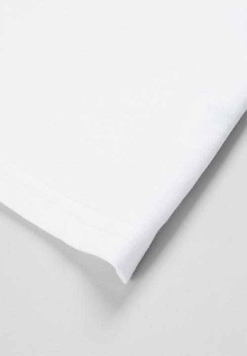 POLO - Boys jeff numerical short sleeve tee - white