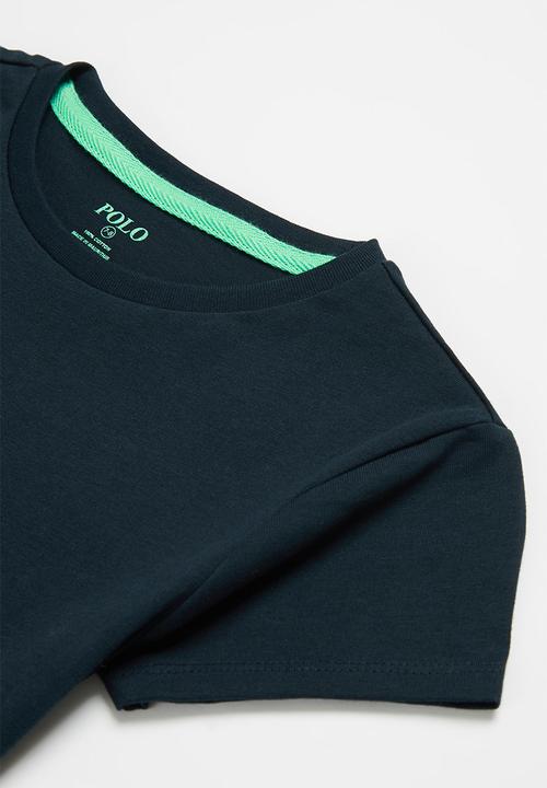 POLO - Girls chelsea embroidered tee - navy