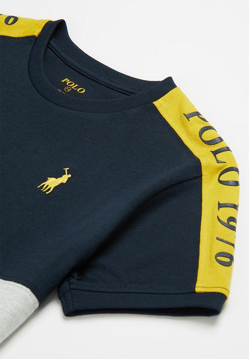 POLO - Boys tyler cut & sew tee - multi 