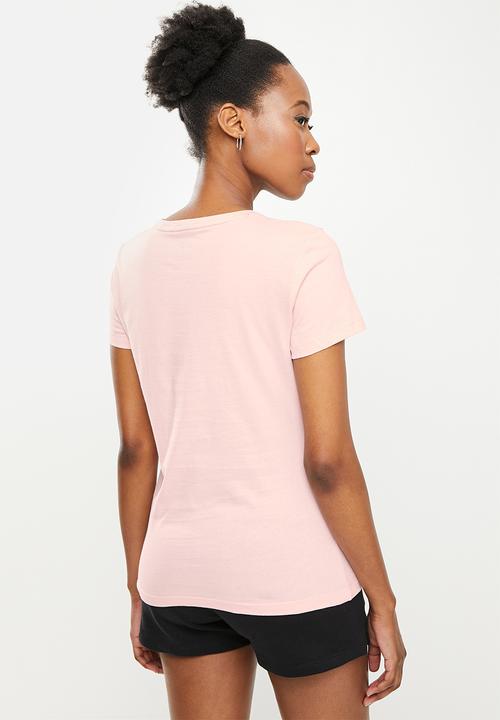 PUMA - Essential logo tee - lotus