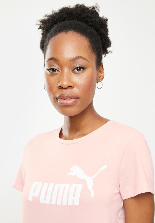 PUMA - Essential logo tee - lotus