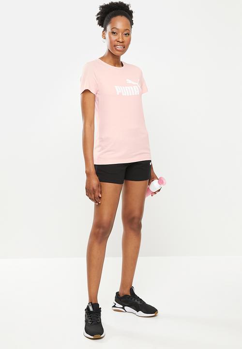 PUMA - Essential logo tee - lotus