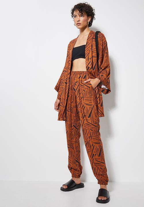Superbalist - Short shacket - abstract sketch