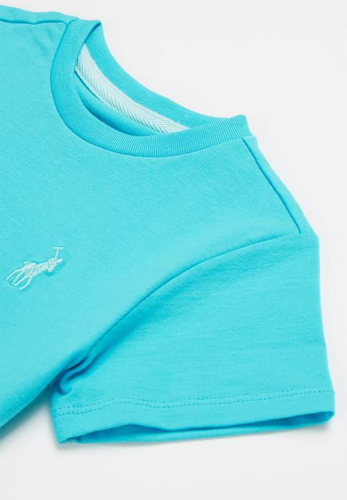 POLO - Girls kelly short sleeve tee - turquoise
