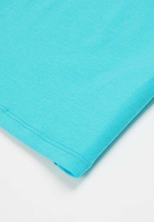 POLO - Girls kelly short sleeve tee - turquoise