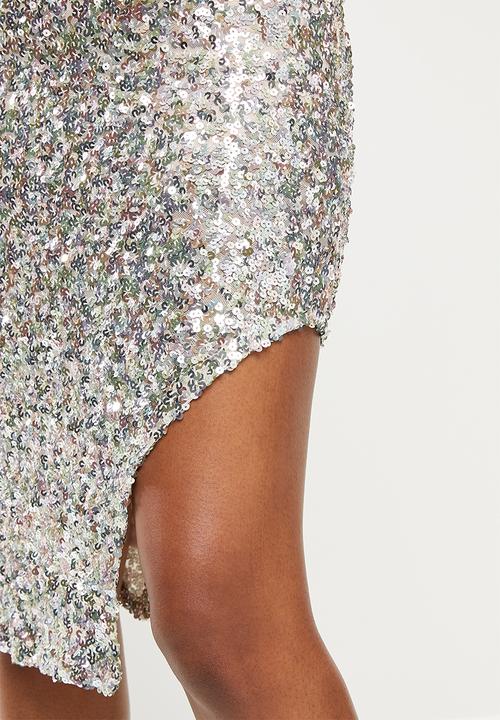 SISSY BOY - Sequin strappy midi - multi