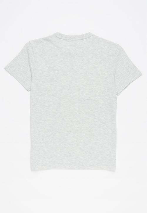 POLO - Boys pjc jackson printed tee - grey