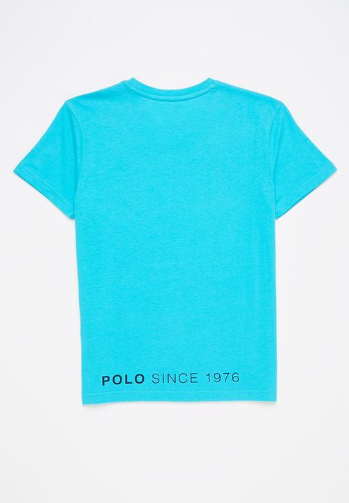 POLO - Boys rick short sleeve tee - turquoise