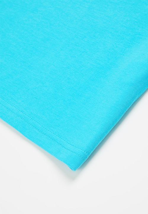 POLO - Boys rick short sleeve tee - turquoise