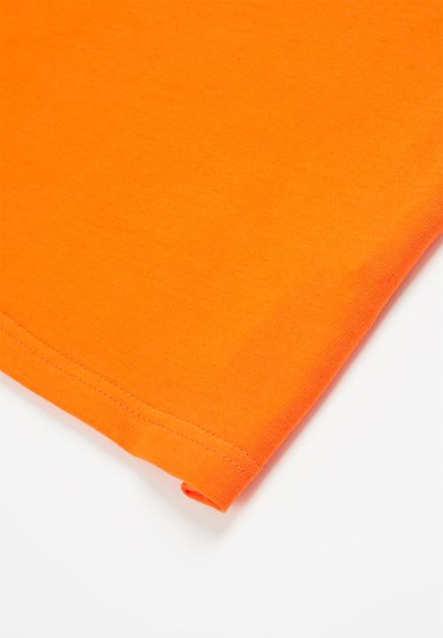 POLO - Boys james numerical v neck tee - orange