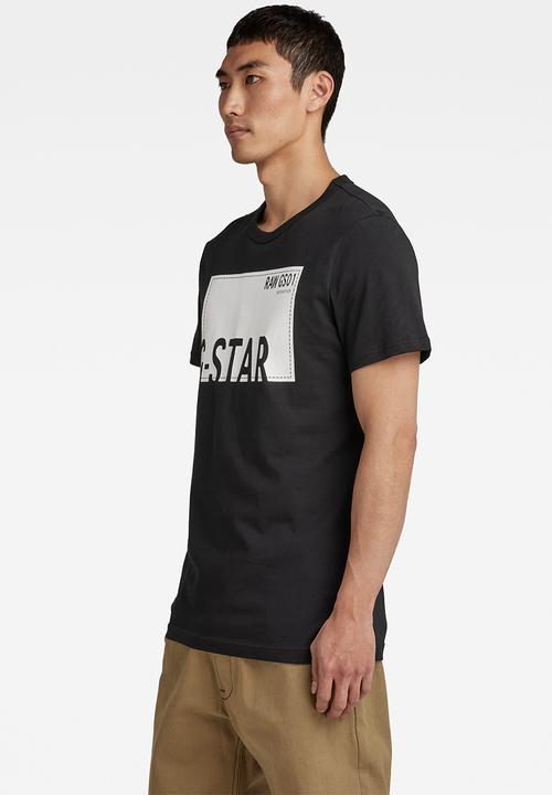 G-STAR - Graphic 8 r t s\s - dk black
