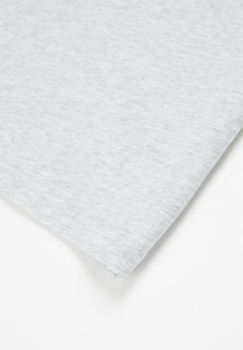 POLO - Boys james numerical v neck tee - grey