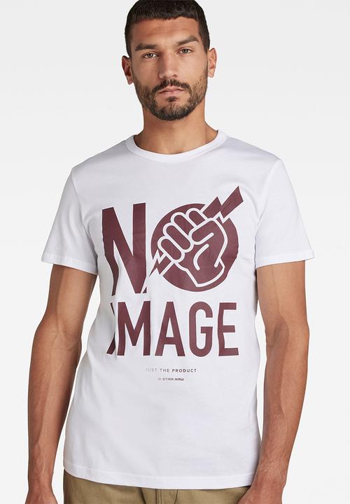 G-STAR - Graphic 12 r t s\s - white