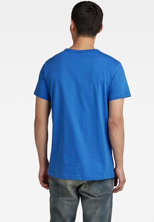 G-STAR - Graphic 12 r t s\s - lt nassau blue