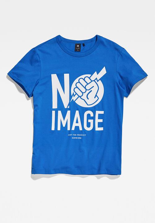 G-STAR - Graphic 12 r t s\s - lt nassau blue