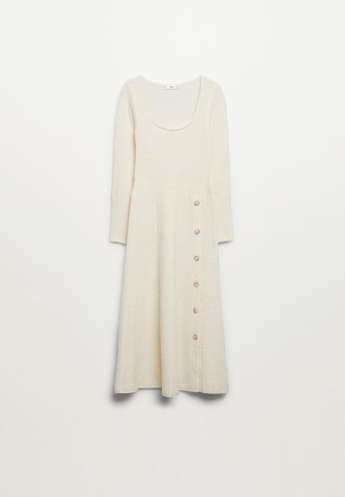 MANGO - Plus dress cloud - light beige