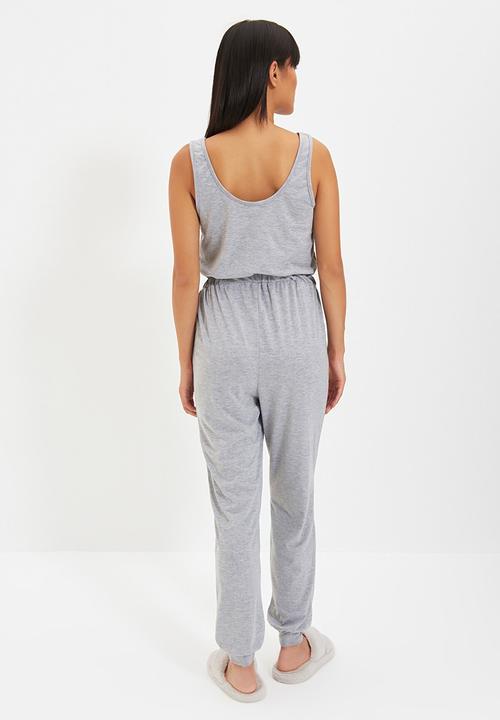 Trendyol - Gri jumpsuit - grey