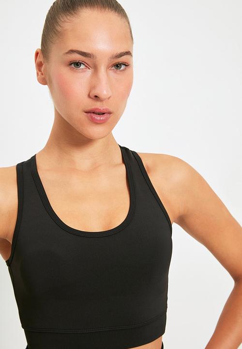 Trendyol - Siyah sports bra - black
