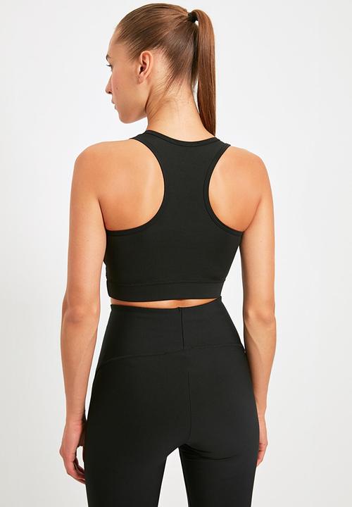 Trendyol - Siyah sports bra - black