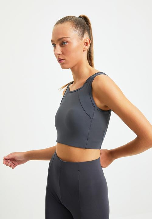 Trendyol - Antrasit sprots bra - anthracite
