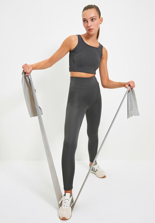 Trendyol - Antrasit sprots bra - anthracite