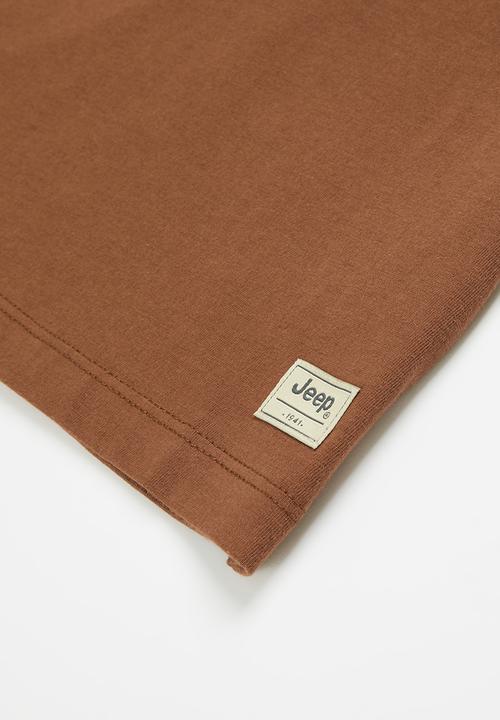 JEEP - Boys short sleeve graphic tee - brown 