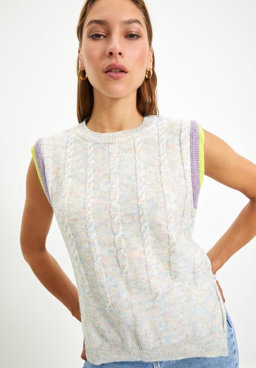 Trendyol - Knit sweater - ecru