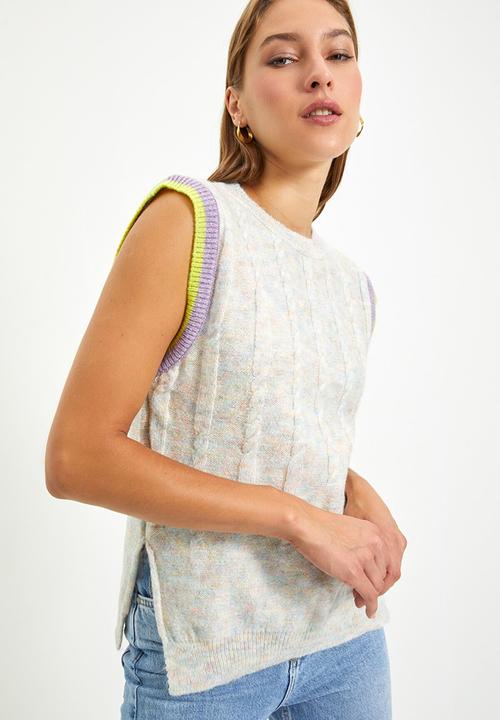 Trendyol - Knit sweater - ecru