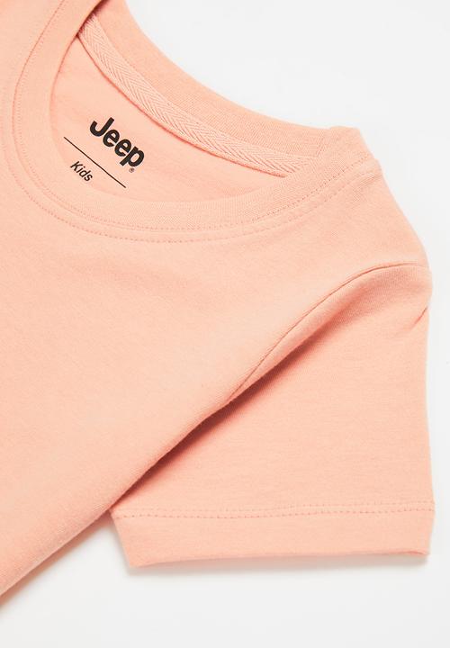 JEEP - Girls short sleeve graphic tee - pink