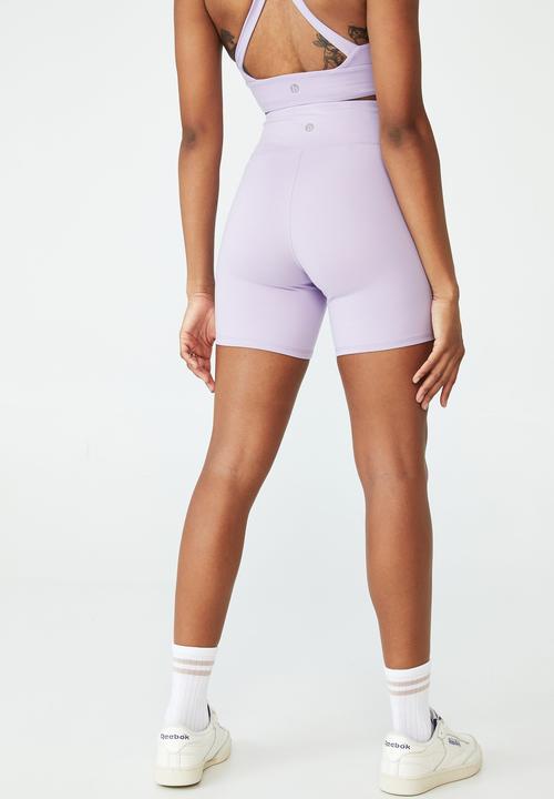 Cotton On - Ultra soft movement bike shorts - soft grape