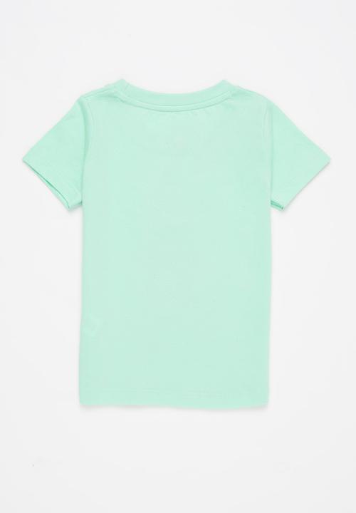 JEEP - Girls short sleeve graphic tee - mint 