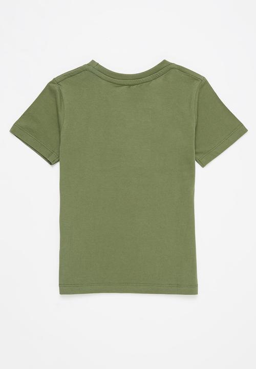 JEEP - Boys short sleeve graphic tee - khaki