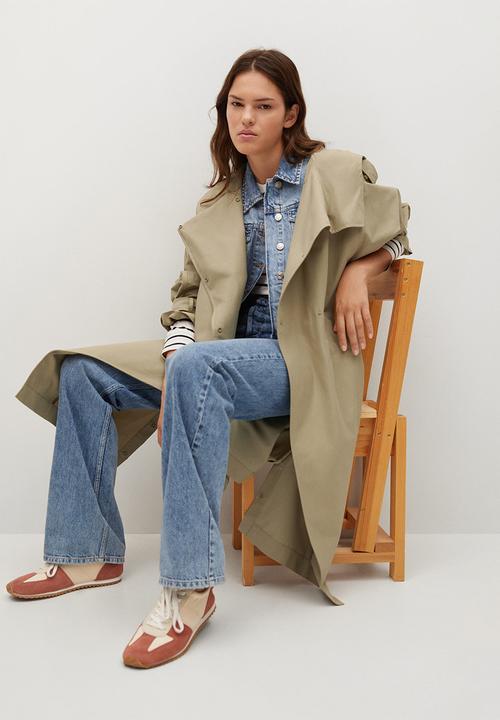 MANGO - Parka congo - beige/khaki
