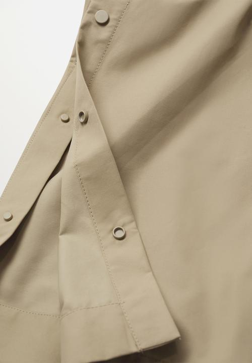 MANGO - Parka congo - beige/khaki