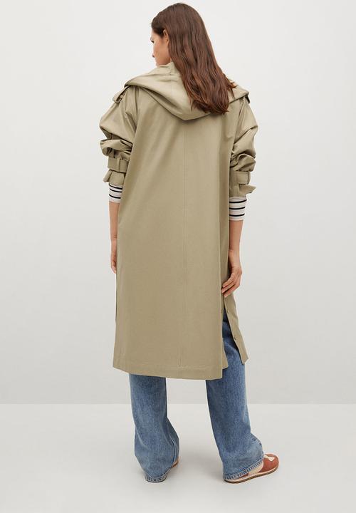 MANGO - Parka congo - beige/khaki
