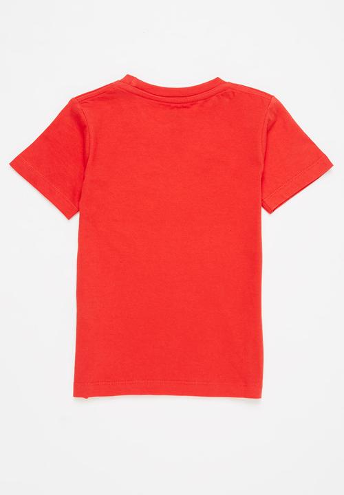 JEEP - Boys short sleeve graphic tee - red