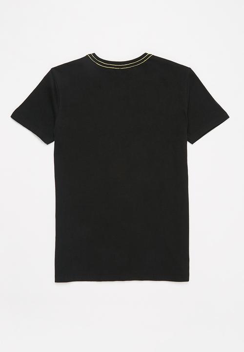 GUESS - Boys core triangle tee - black