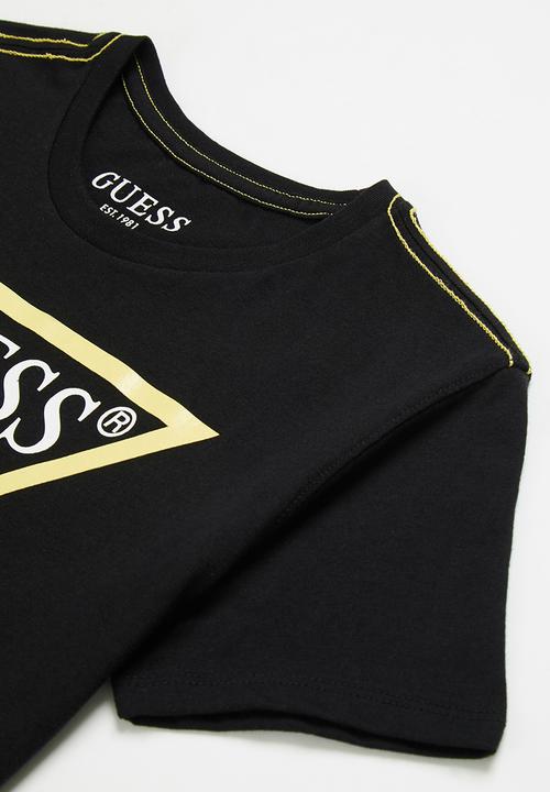 GUESS - Boys core triangle tee - black