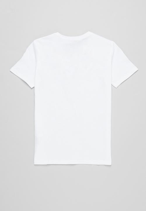 GUESS - Boys core triangle tee - white