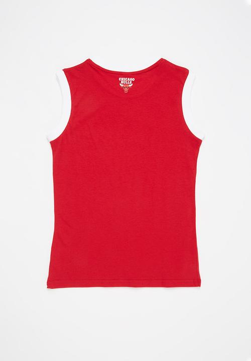 NBA - NBA fly squad vest bulls - red