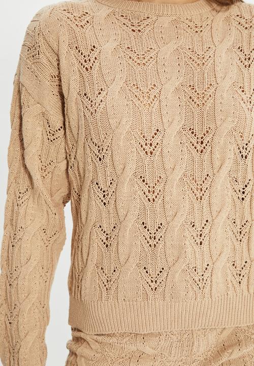 Trendyol - Knitwear bottom-top set - beige