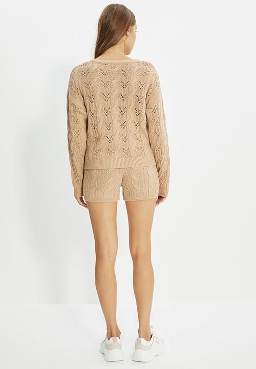 Trendyol - Knitwear bottom-top set - beige