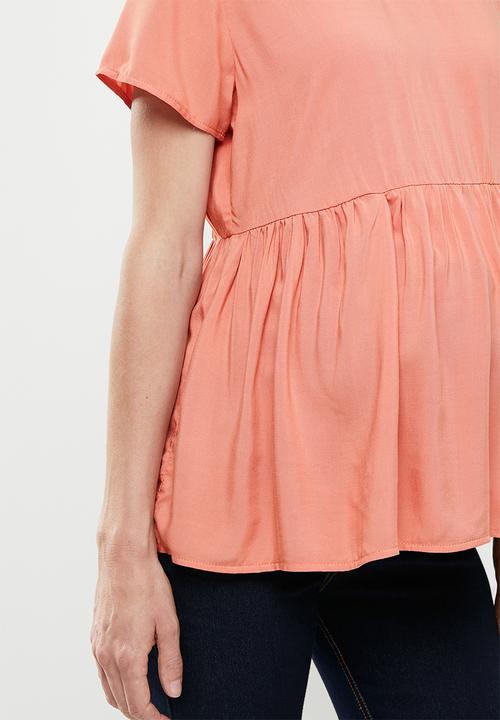 edit Maternity - Babydoll top - canyon clay1