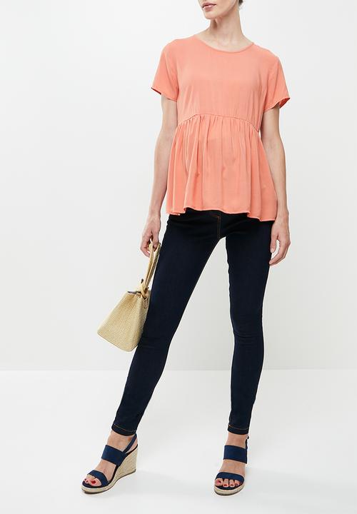 edit Maternity - Babydoll top - canyon clay1