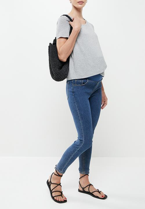 Superbalist - Wrap feedng tee - grey