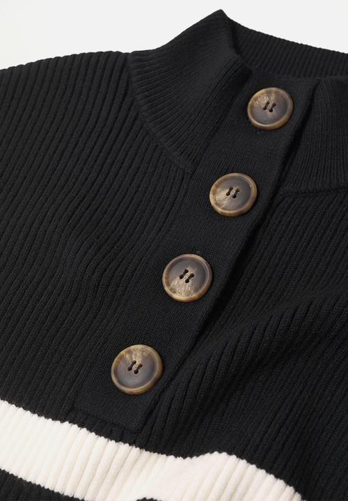 MANGO - Waistcoat mockr - black
