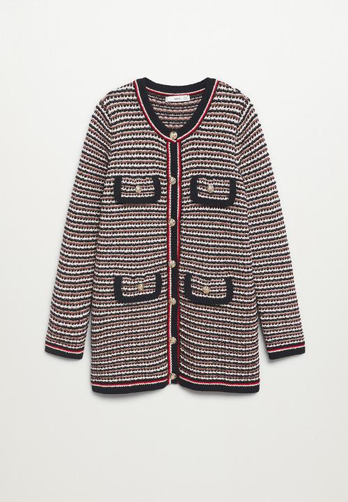 MANGO - Cardigan board - black