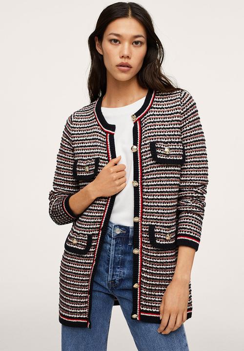 MANGO - Cardigan board - black